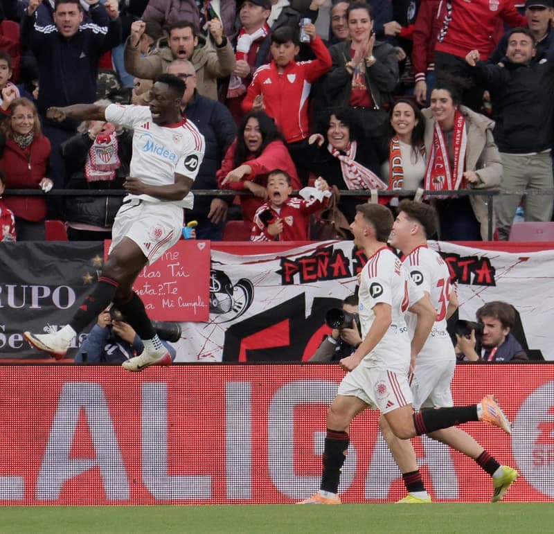 Football. La Liga. Sevilla - Rayo Vallecano. 08.03.2026