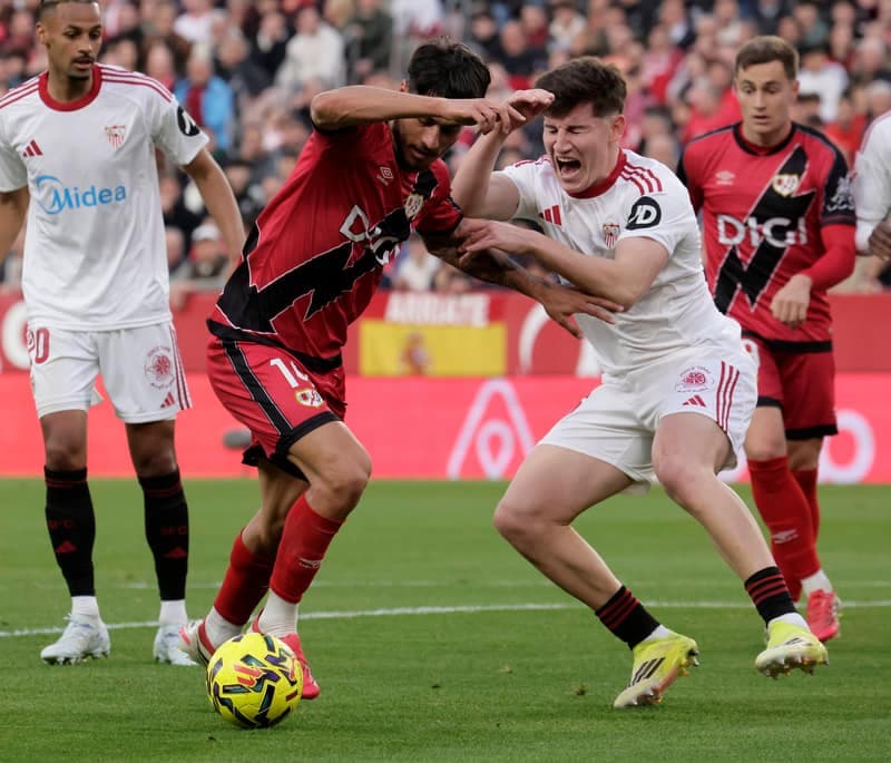 Football. La Liga. Sevilla - Rayo Vallecano. 08.03.2026