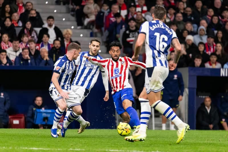 Football. La Liga. Atletico Madrid - Real Sociedad. 07.03.2026