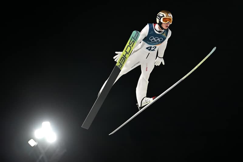 Ski Jumping. Olympic Winter Games. Mens Normal Hill Individual. 09.02.2026