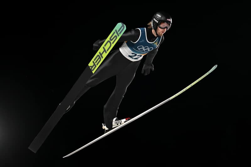Ski Jumping. Olympic Winter Games. Mens Normal Hill Individual. 09.02.2026