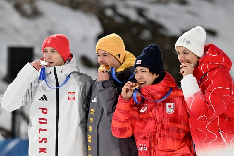 Ski Jumping. Olympic Winter Games. Mens Normal Hill Individual. 09.02.2026