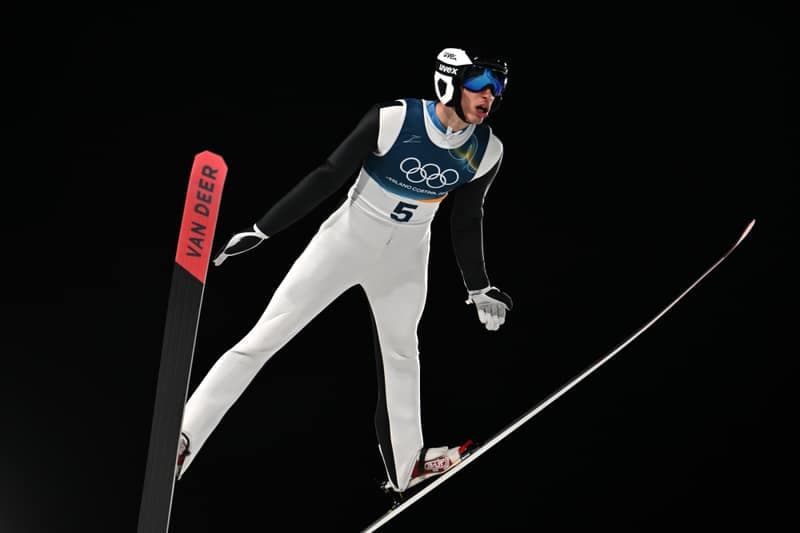 Ski Jumping. Olympic Winter Games. Mens Normal Hill Individual. 09.02.2026