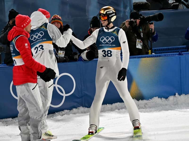 Ski Jumping. Olympic Winter Games. Mens Normal Hill Individual. 09.02.2026