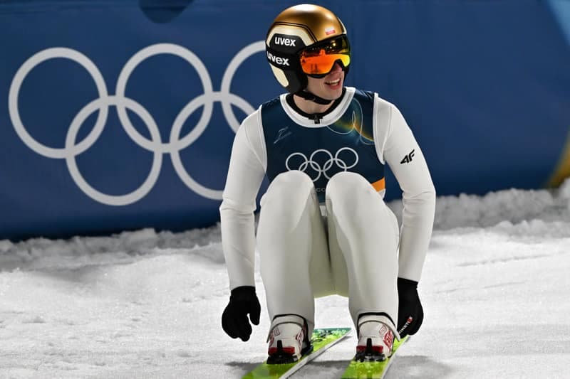 Ski Jumping. Olympic Winter Games. Mens Normal Hill Individual. 09.02.2026
