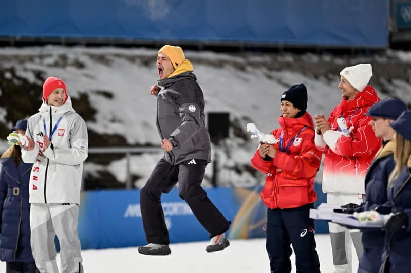 Ski Jumping. Olympic Winter Games. Mens Normal Hill Individual. 09.02.2026