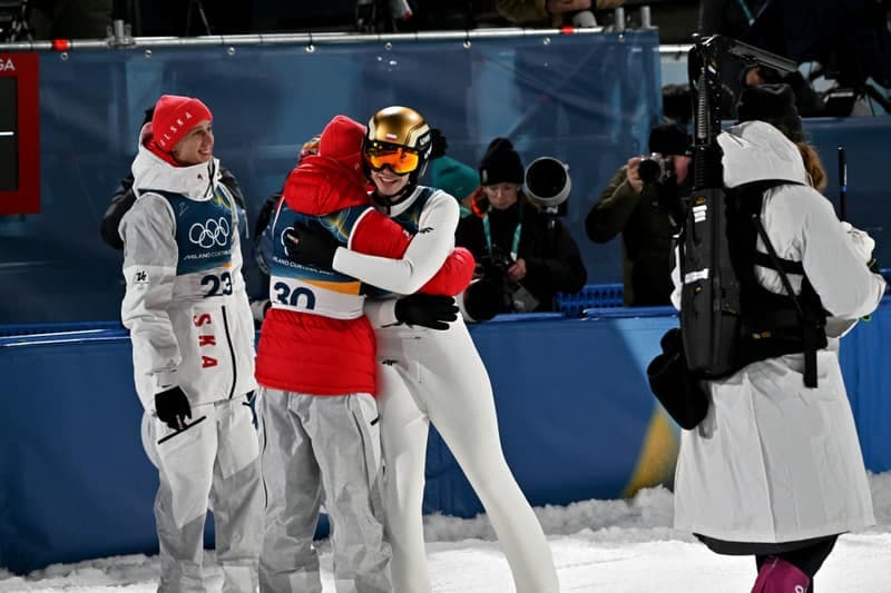 Ski Jumping. Olympic Winter Games. Mens Normal Hill Individual. 09.02.2026