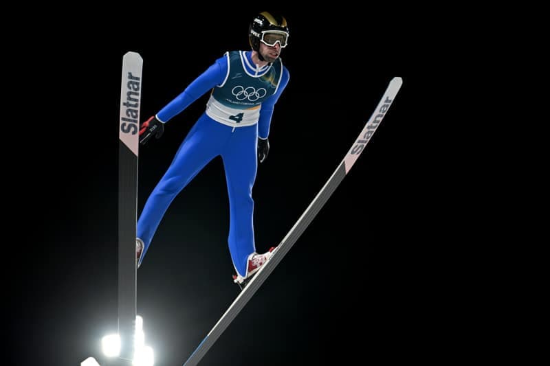 Ski Jumping. Olympic Winter Games. Mens Normal Hill Individual. 09.02.2026