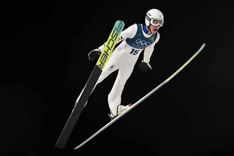Ski Jumping. Olympic Winter Games. Mens Normal Hill Individual. 09.02.2026