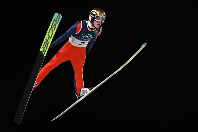 Ski Jumping. Olympic Winter Games. Mens Normal Hill Individual. 09.02.2026