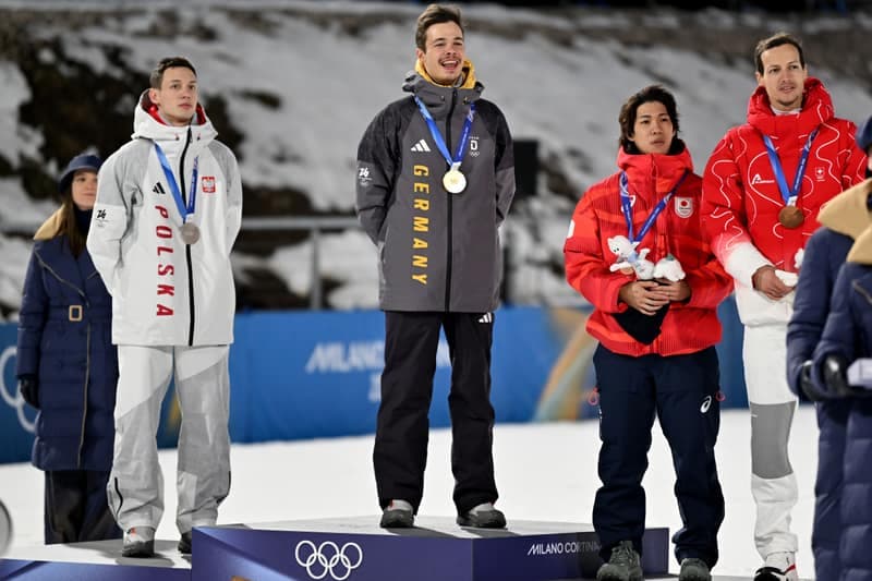 Ski Jumping. Olympic Winter Games. Mens Normal Hill Individual. 09.02.2026