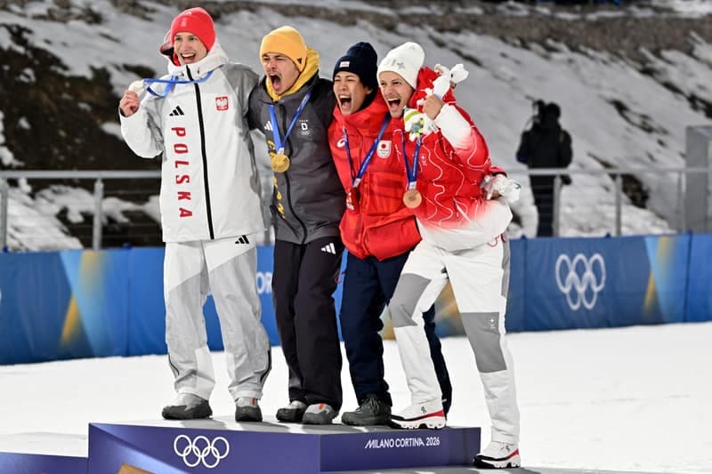 Ski Jumping. Olympic Winter Games. Mens Normal Hill Individual. 09.02.2026