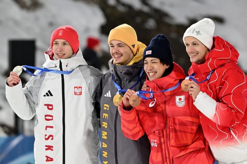 Ski Jumping. Olympic Winter Games. Mens Normal Hill Individual. 09.02.2026