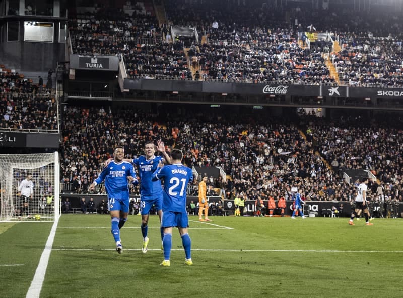 Football. La Liga. Valencia - Real Madrid. 08.02.2026