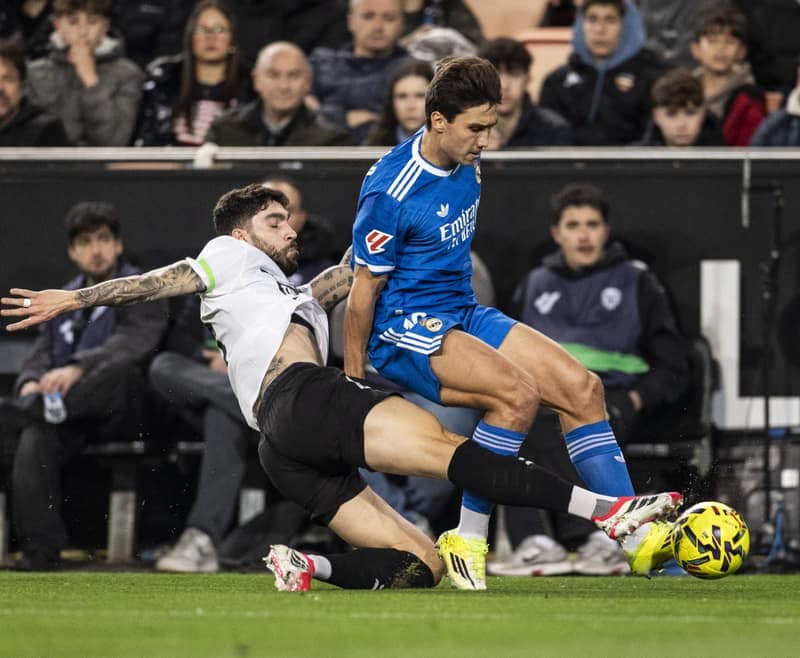 Football. La Liga. Valencia - Real Madrid. 08.02.2026