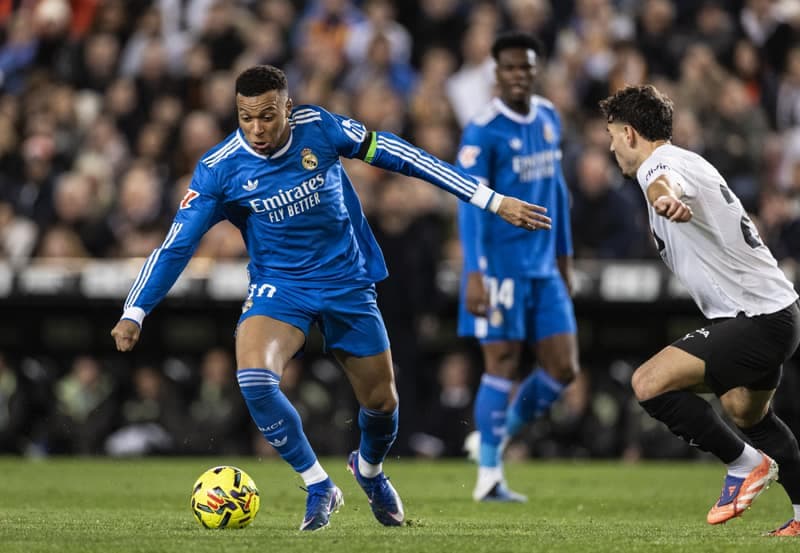 Football. La Liga. Valencia - Real Madrid. 08.02.2026