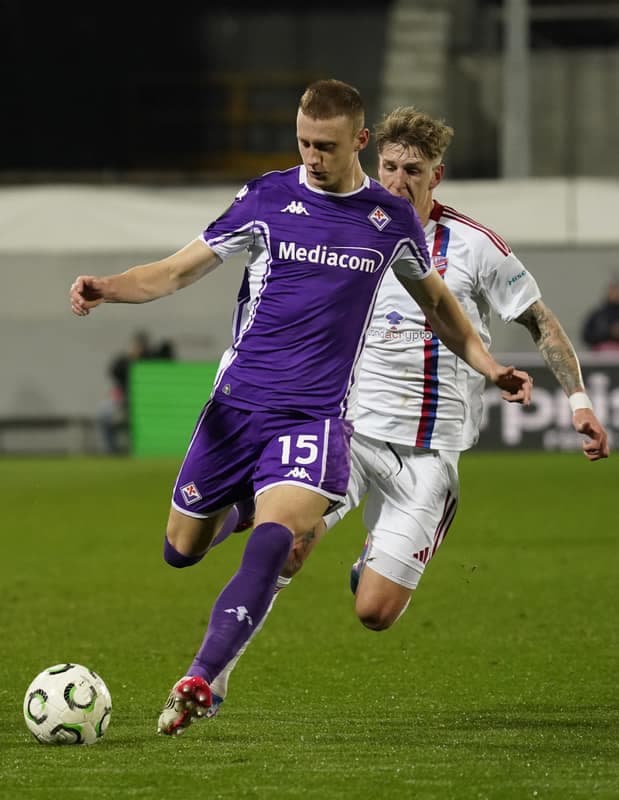 Football. UEFA Conference League. Fiorentina - Rakow. 12.03.2026