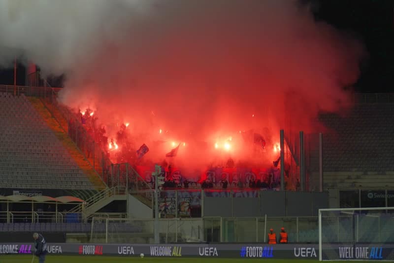 Football. UEFA Conference League. Fiorentina - Rakow. 12.03.2026