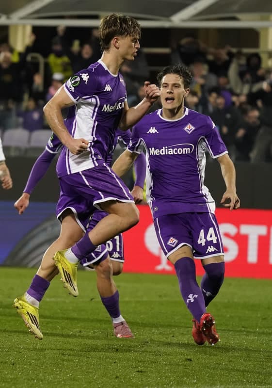 Football. UEFA Conference League. Fiorentina - Rakow. 12.03.2026