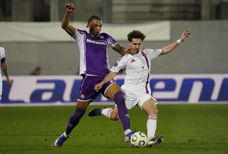 Football. UEFA Europa Conference League. Fiorentina - Rakow. 12.03.2026