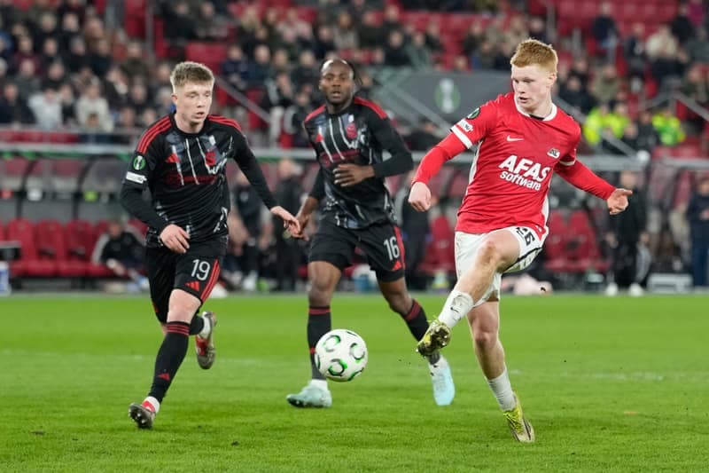 Football. UEFA Conference League. AZ - Sparta Praha. 12.03.2026