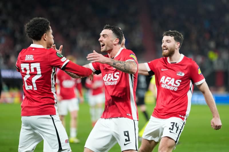 Football. UEFA Conference League. AZ - Sparta Praha. 12.03.2026