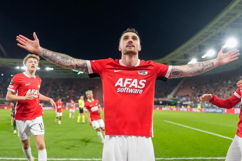 Football. UEFA Conference League. AZ - Sparta Praha. 12.03.2026