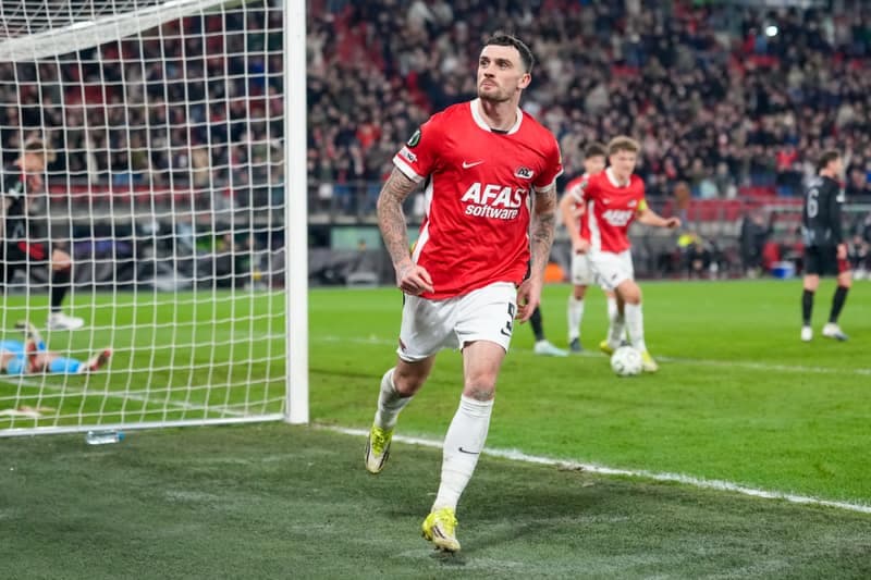 Football. UEFA Conference League. AZ - Sparta Praha. 12.03.2026
