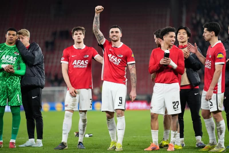 Football. UEFA Conference League. AZ - Sparta Praha. 12.03.2026