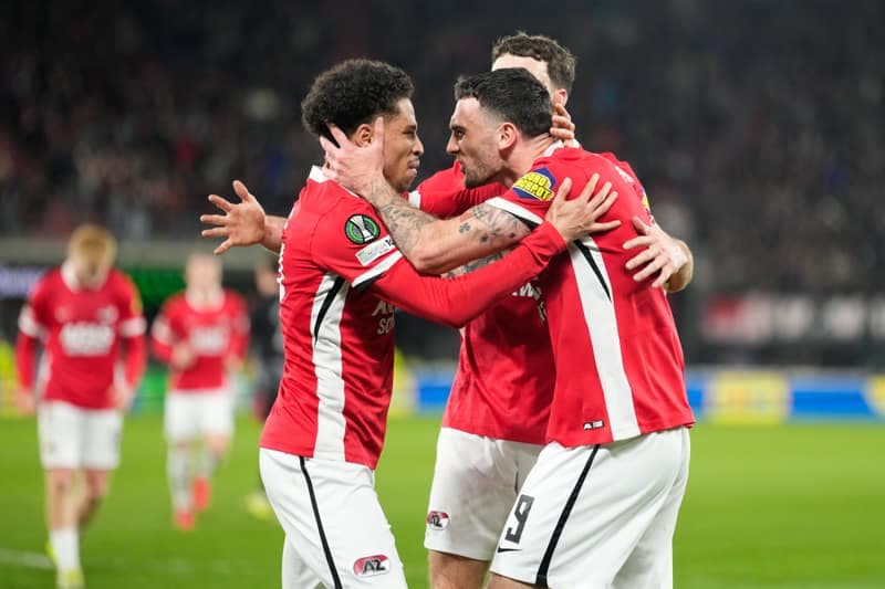 Football. UEFA Conference League. AZ - Sparta Praha. 12.03.2026