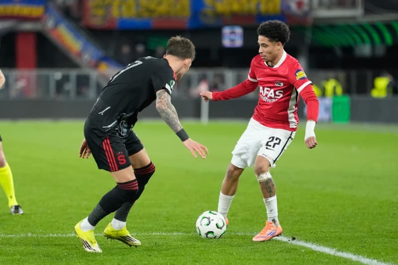 Football. UEFA Conference League. AZ - Sparta Praha. 12.03.2026