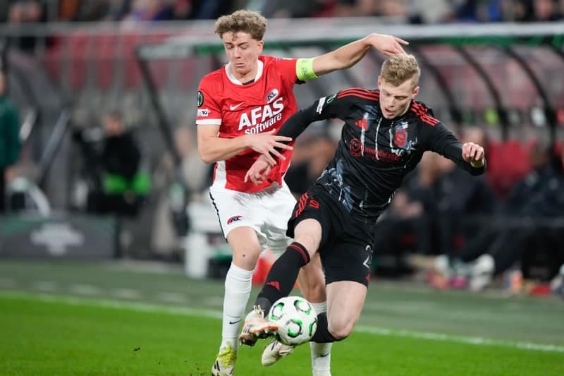 Football. UEFA Conference League. AZ - Sparta Praha. 12.03.2026