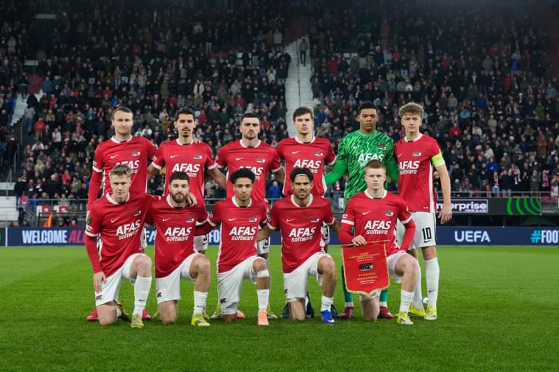 Football. UEFA Conference League. AZ - Sparta Praha. 12.03.2026