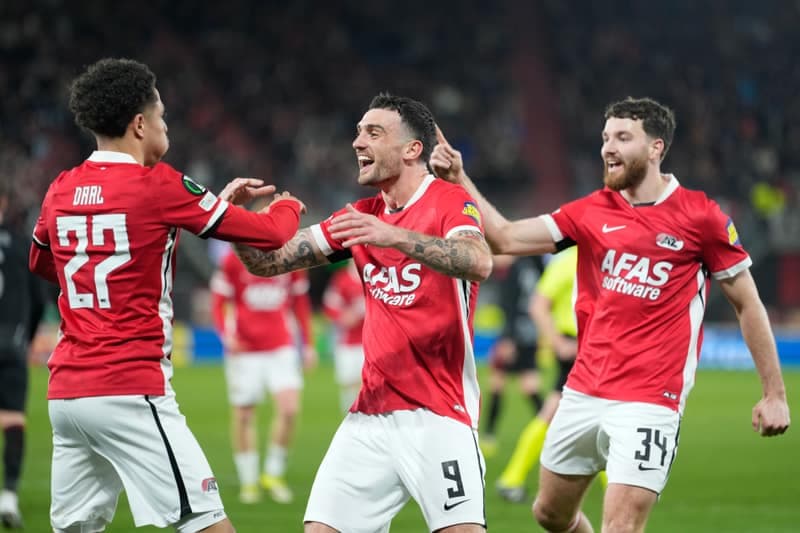 Football. UEFA Conference League. AZ - Sparta Praha. 12.03.2026