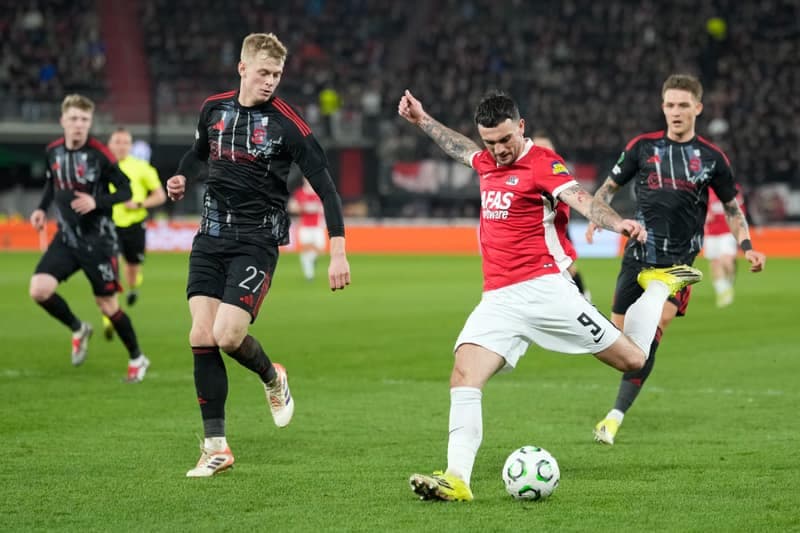 Football. UEFA Conference League. AZ - Sparta Praha. 12.03.2026