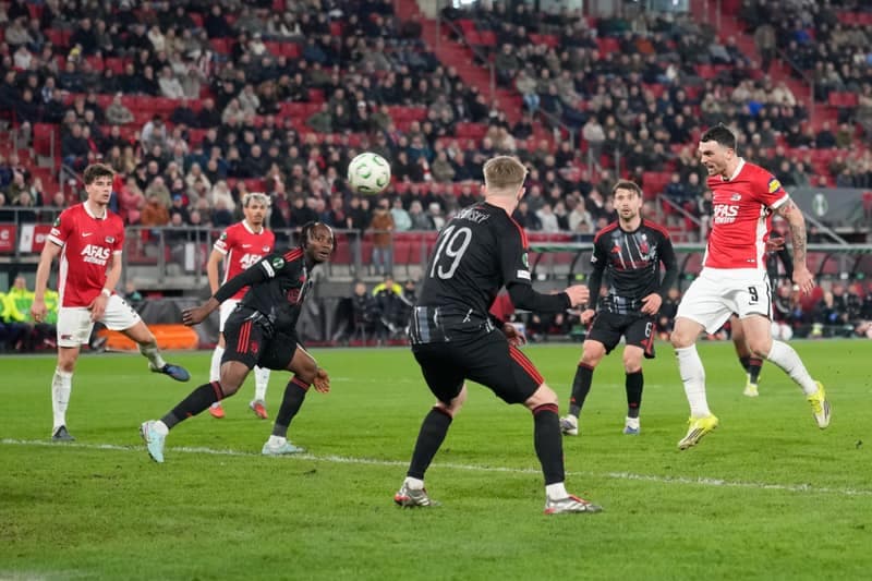 Football. UEFA Conference League. AZ - Sparta Praha. 12.03.2026