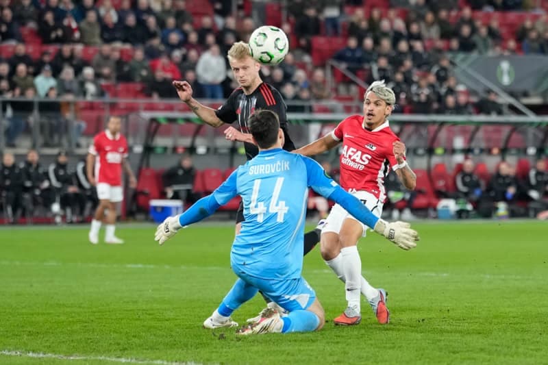 Football. UEFA Conference League. AZ - Sparta Praha. 12.03.2026
