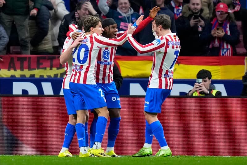 Football. La Liga. Atletico Madrid - FC Barcelona. 12.02.2025