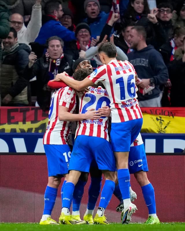 Football. La Liga. Atletico Madrid - FC Barcelona. 12.02.2025