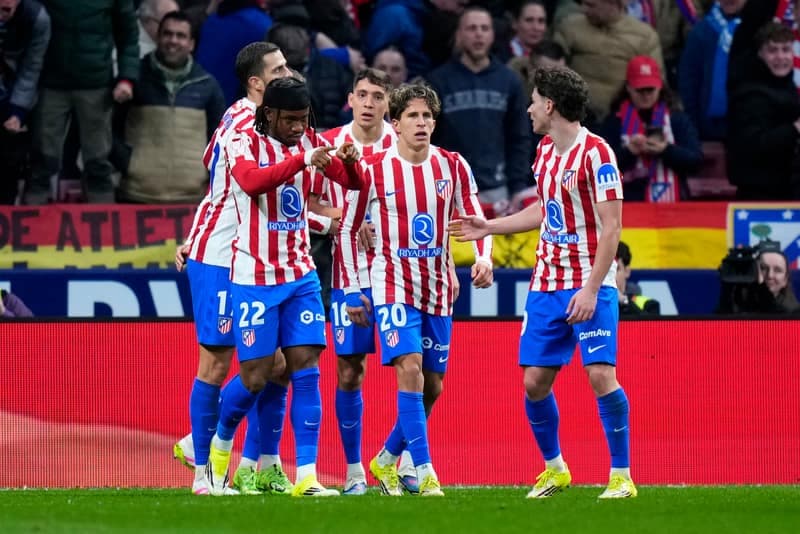 Football. La Liga. Atletico Madrid - FC Barcelona. 12.02.2025