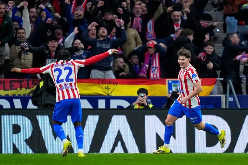Football. La Liga. Atletico Madrid - FC Barcelona. 12.02.2025