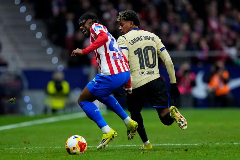 Football. La Liga. Atletico Madrid - FC Barcelona. 12.02.2025