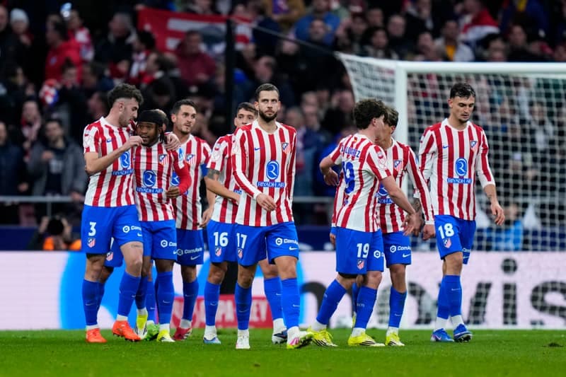 Football. La Liga. Atletico Madrid - FC Barcelona. 12.02.2025