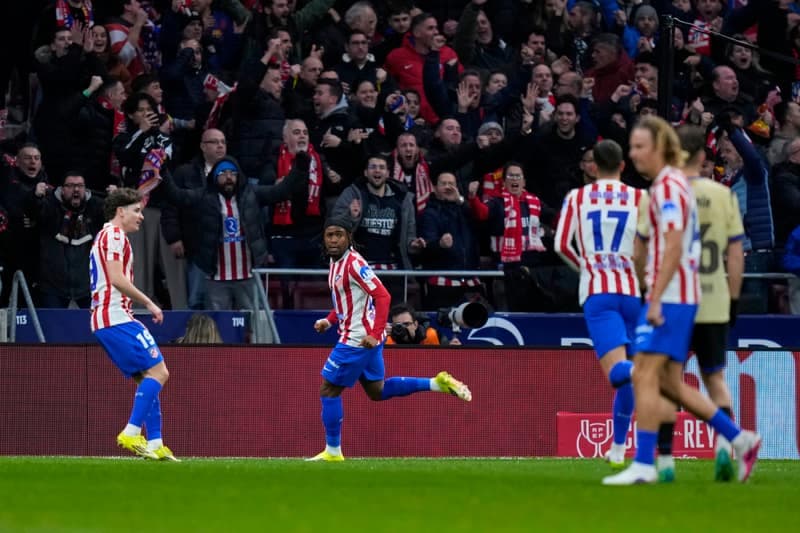 Football. La Liga. Atletico Madrid - FC Barcelona. 12.02.2025