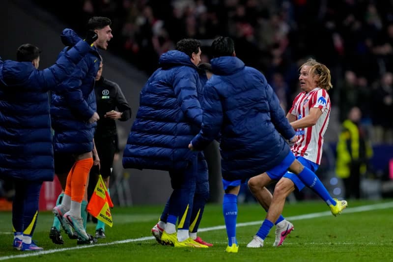 Football. La Liga. Atletico Madrid - FC Barcelona. 12.02.2025