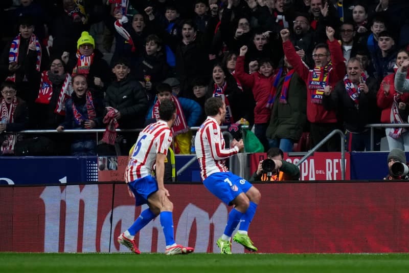 Football. La Liga. Atletico Madrid - FC Barcelona. 12.02.2025