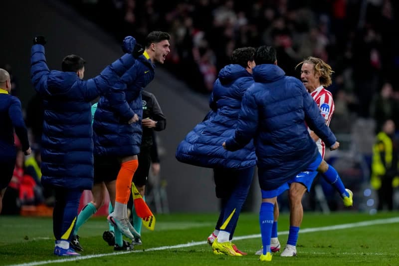 Football. La Liga. Atletico Madrid - FC Barcelona. 12.02.2025