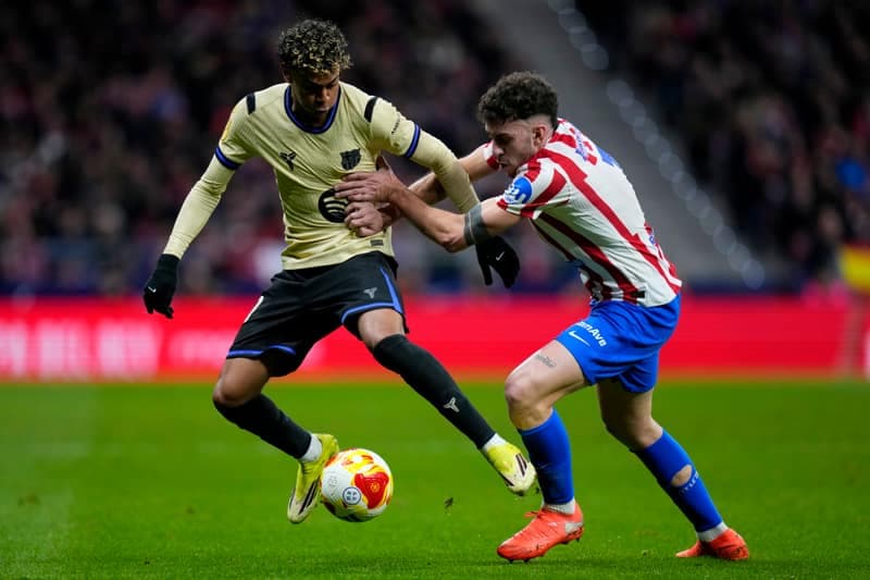 Football. La Liga. Atletico Madrid - FC Barcelona. 12.02.2025