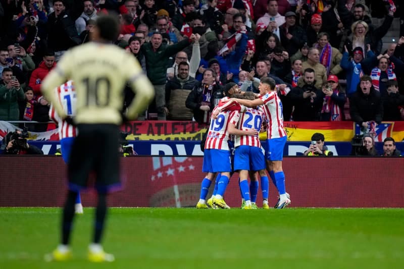 Football. La Liga. Atletico Madrid - FC Barcelona. 12.02.2025