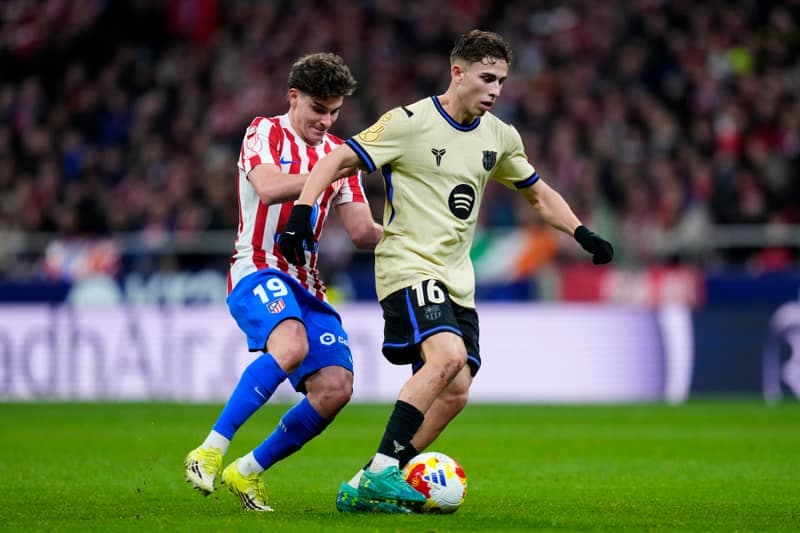 Football. La Liga. Atletico Madrid - FC Barcelona. 12.02.2025